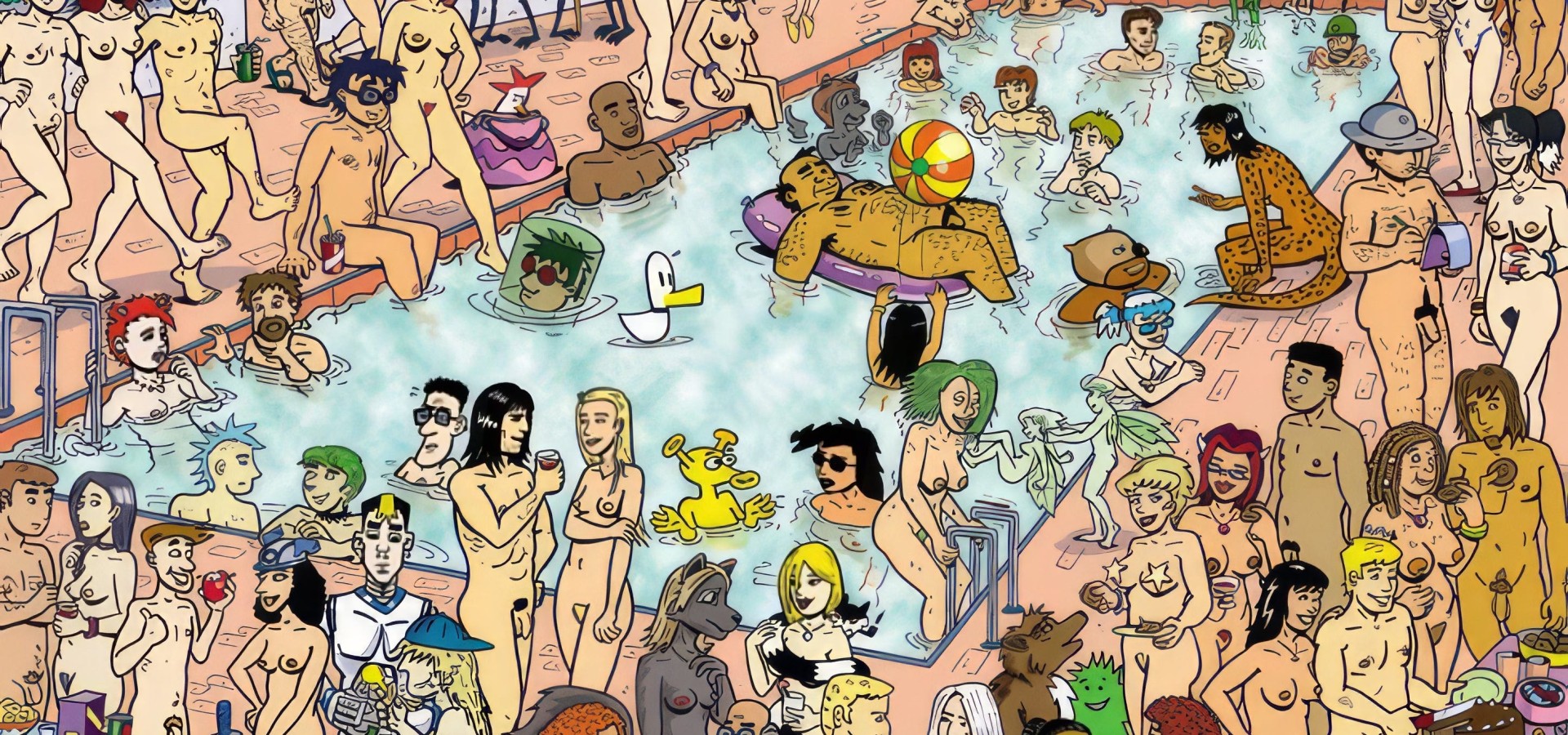 Grace Crowley's naturist webcomics 